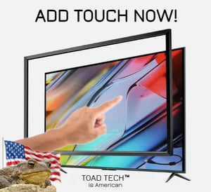 ADD TOUCH NOW! - to your Laptop or TV! PLUG & PLAY - AirBar by Neonode, Inc / TOAD TECH - USB C Cord!